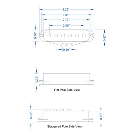 Blonde S bridge white FP