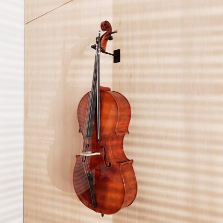 CC03F4 Flat wall mount cello hanger