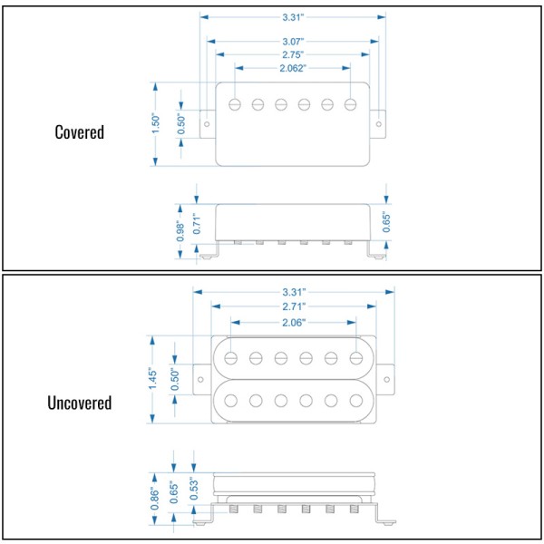 Imperial F-space HW bridge double white 4C