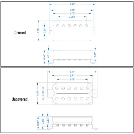 Imperial F-space HW bridge double white 4C