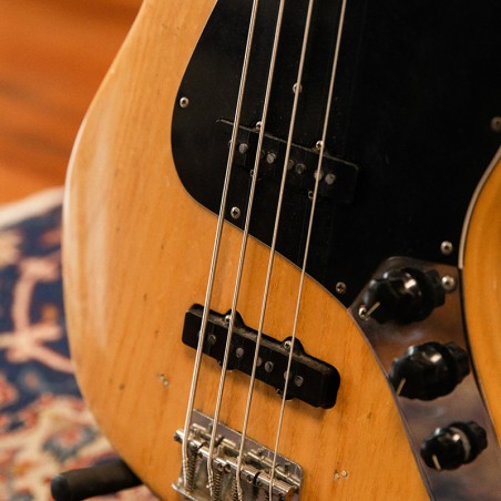 Jazz bass 70's neck black 4S