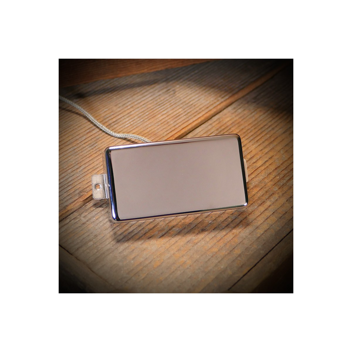 CUSTOM The Bird bridge lightly aged nickel SC