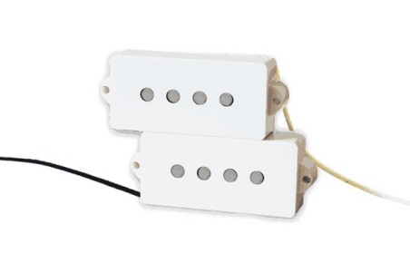 Pbass split coil white 4S