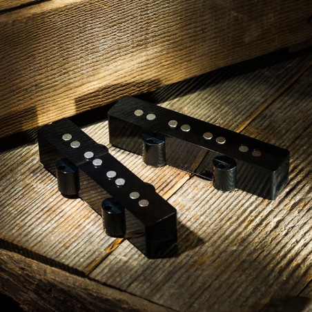 Jazz bass bridge HW black 4S