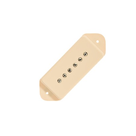 P-90 Staple Dogear medium wide Set matt cream
