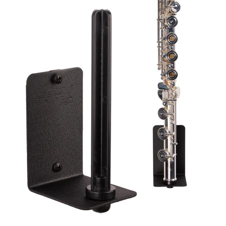 Flat Wall Mount Flute Holder BHH15