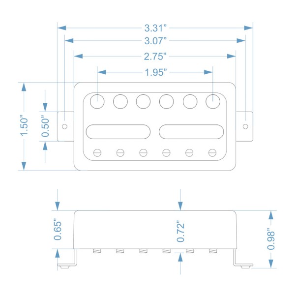Novel Foil set nickel black cap gold foil