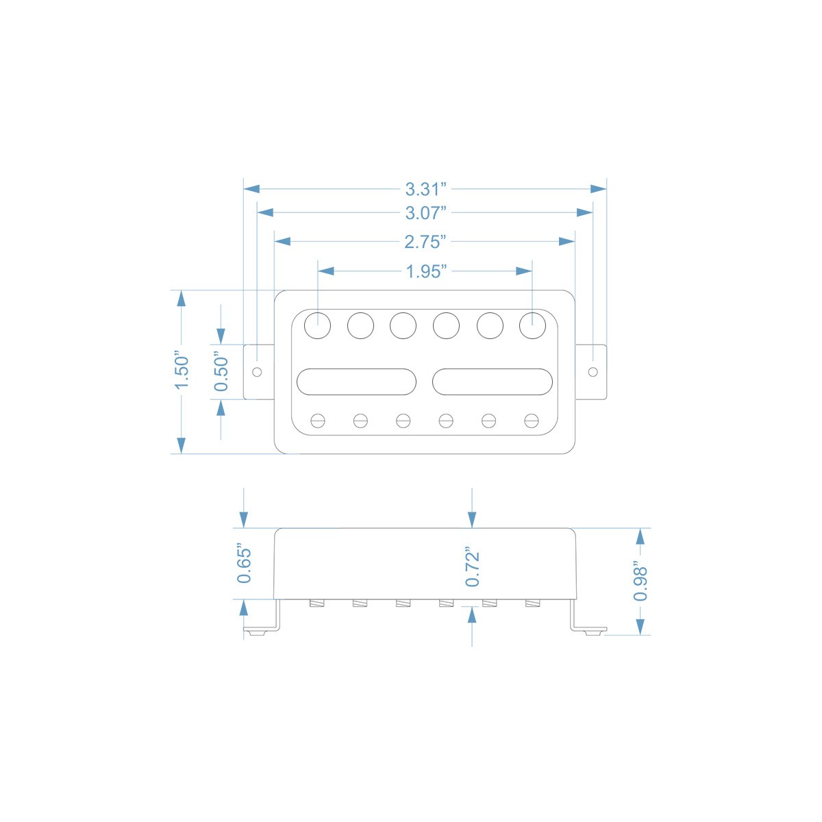Novel Foil set nickel black cap gold foil