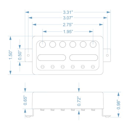Novel Foil set nickel black cap gold foil