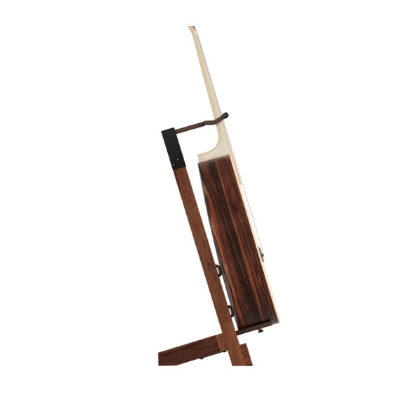 CC22 Guitar black walnut hardwood floor stand