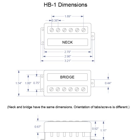 Guild x Lollar HB-1 bridge Nickel 4C