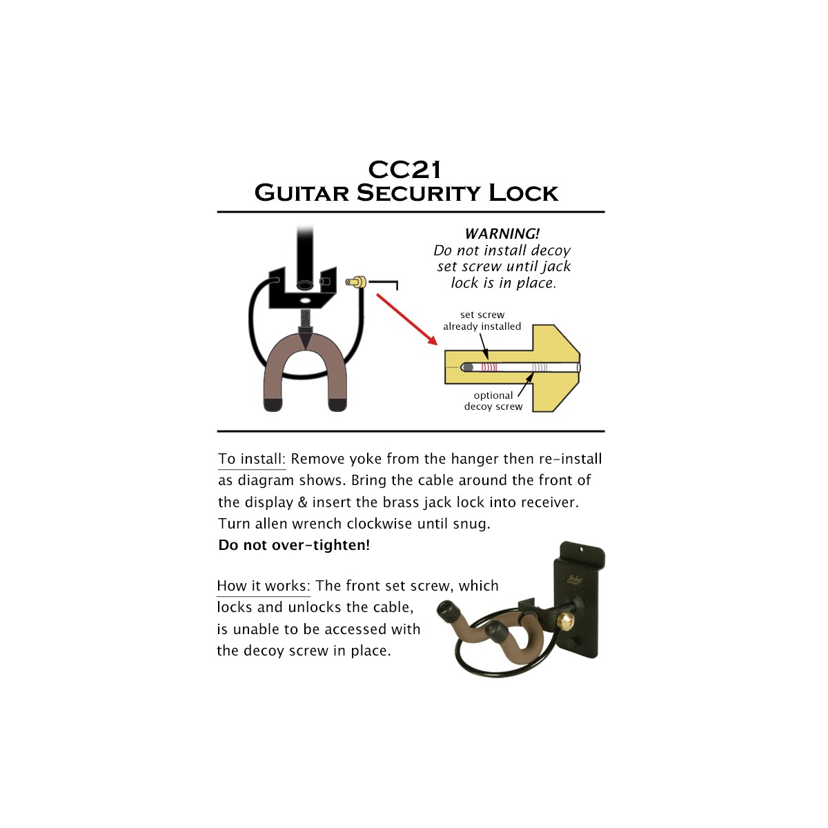 Guitar Lock