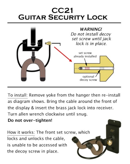 Guitar Lock