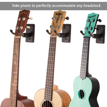 CC11UK Ukulele Hanger Wall Mount black