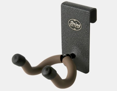 CC06 Clip-On Guitar Hanger for Round Handle black