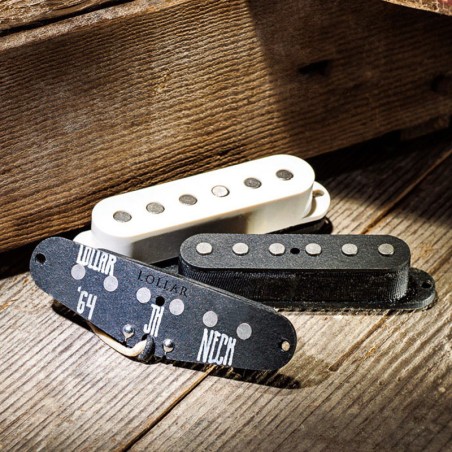 Sixty-four S neck black staggered