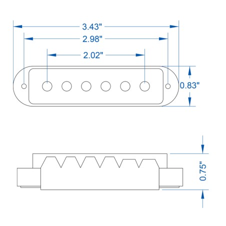 Bass VI set cream