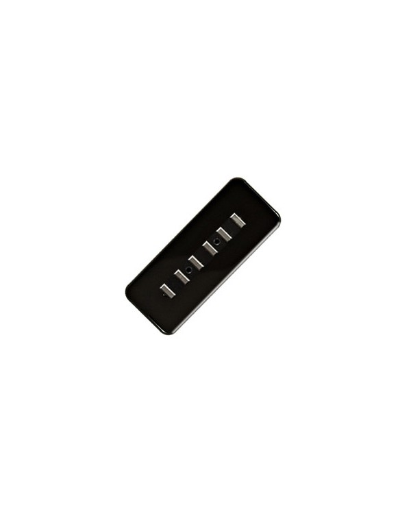 P90 Soapbar staple neck black