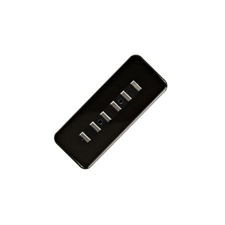 P90 Soapbar staple neck black