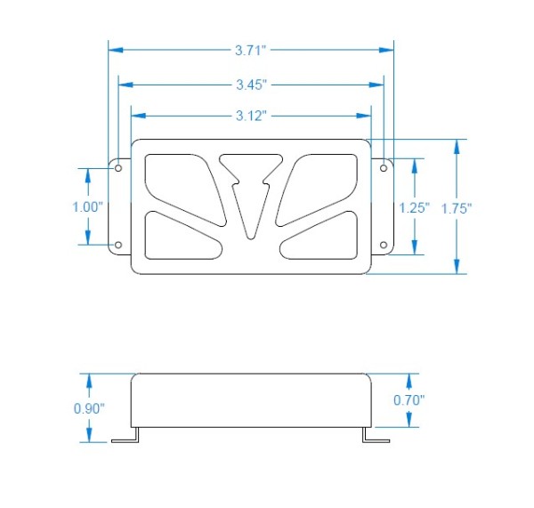 Deluxe Foil neck chrome 4C