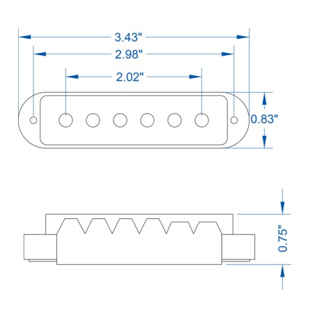 Bass VI neck black