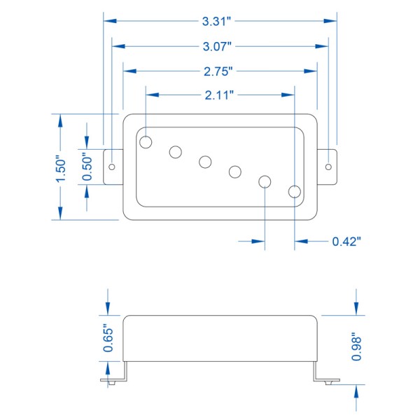 Novel T neck nickel